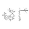 Romantic Cute 100% 925 Sterling Silver VVS1 3EX D Real Moissanite Diamonds Sparkling Stud Earrings For Women Jewelry