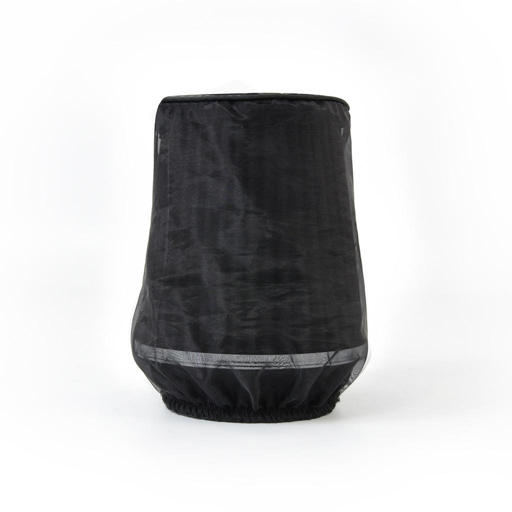 Universal Car  Filter Protective Cover  Oilproof  for Cylindrical High   Intake Filters Black AIB01