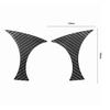 2X Carbon Fiber Speedometer Surround Frame Cover Trim For Chrysler 200 2011-2014