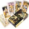 10,3 * 6 cm Decameron Karty Tarot Del Fuego Tarot Talia Wyrocznie Gra Linestrider Dreams Zabawka Wróżenie Gwiazda