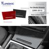 Real Soft Carbon Fiber Gear Shift Area Ashtray Cover For Skoda Octavia 1z3 1z5 A5 2005 2006 2007 2008 2009 2010 2011 2012 2013