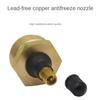 Motorhomes Brass Quick Connect RV Accessories Antifreeze Valve Nozzle RV Blow Out Plug  Yacht