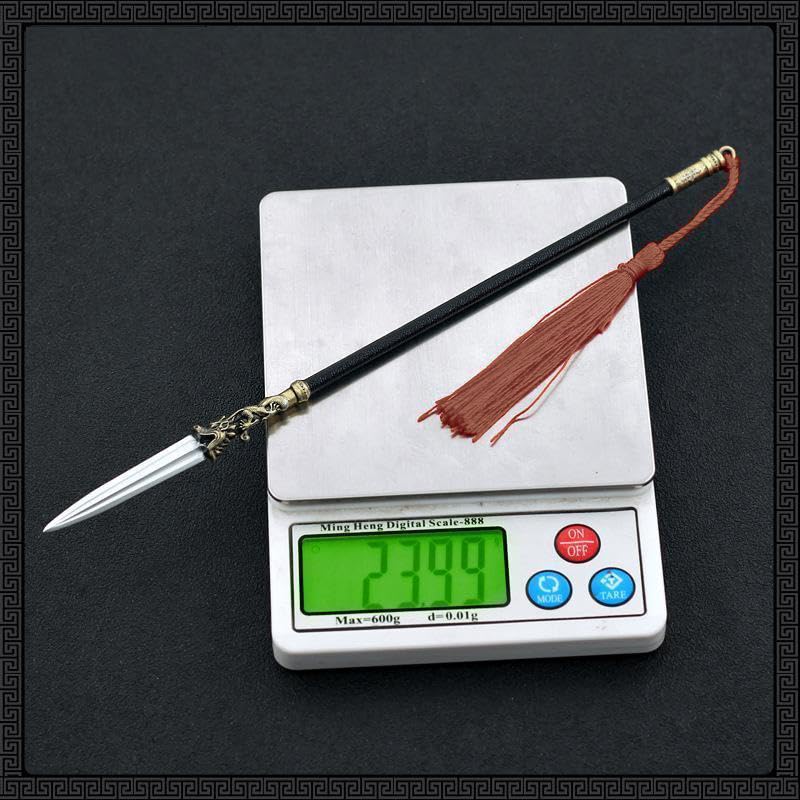 [Nekokamiyama] Romance of the Three Kingdoms: Wen Chou Spear, 22cm Long / Miniature Figure, Collector's Item, Decorative Item