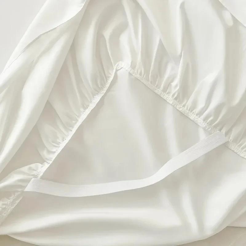 1 stück Spitze Rüschen Einfarbig Bett Rock Schlafzimmer Betten Abdeckung Bett Rock Rutschfeste Matratzen Abdeckung Bettlaken/Tagesdecke