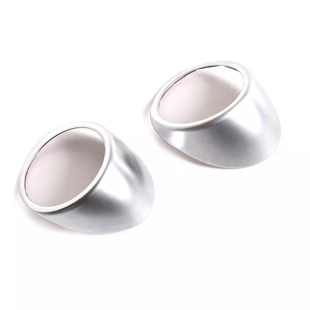 

Автомобильный Стайлинг, аудиоколонка, твитер, рамка, накладка, наклейка, хромированная для Range Rover Vogue 2018-интерьер серебряный