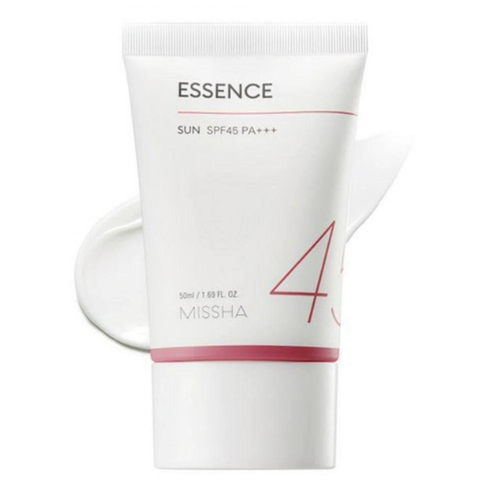 MISSHA All Around Safe Block Essence Sun Cream SPF45 PA+++ Hydrating UV Protection Sunscreen 50ml