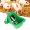 Stainless Steel Pig Drinking Bowl Green Piglet Water Bowl Leak Proof Drinking Water Bowl  Pigs