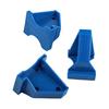 20PCS Floor Spacer With 1/4 1/2inch Gap Floating Floor ABS Double-Ended Floor Mounting Spacers Laminate Installation Tool