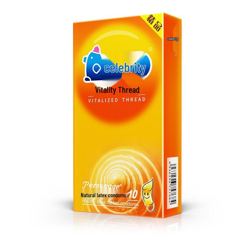 Preservativi Celebrity Ultra-Sottili all'Acido Ialuronico - Sensazione Pelle Nuda, 3pz & 10pz, Pianificazione Familiare Adulti.
