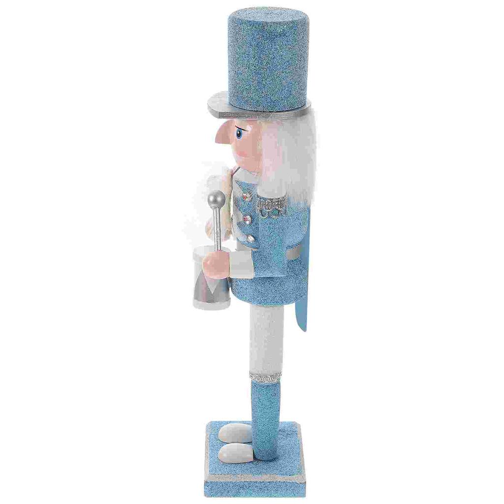 Nutcracker Ornament Tin Christmas Pink Autumn Decoration for Kitchen Sculpture Nutcrackers Tree