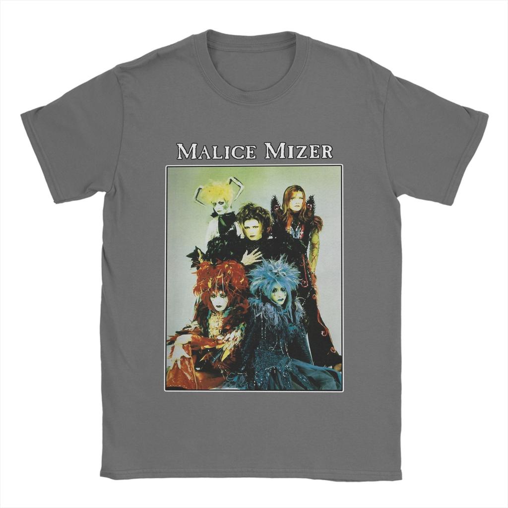 MALICE MIZER T Shirt Men's Cotton Crazy T-Shirts Crew Neck Era Band Tee Shirt Short Sleeve Clothing Birthday Gift