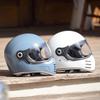 RIDEZ X Full Face Size L with Standard Clear Streamlined Design Helmet, Gray, (Under 59-60cm), Motorcycle, Shield, Neo-Classic