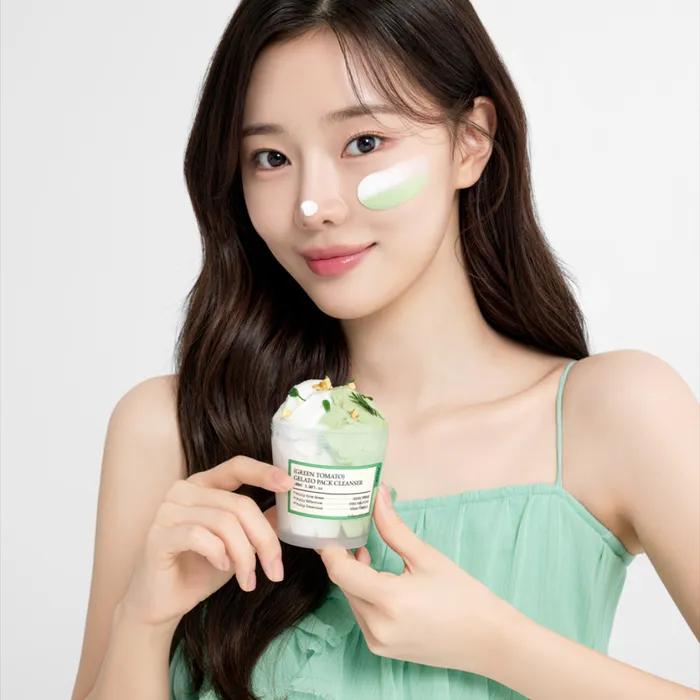 

Полностью веганский гель для умывания с зеленым помидором 100 мл