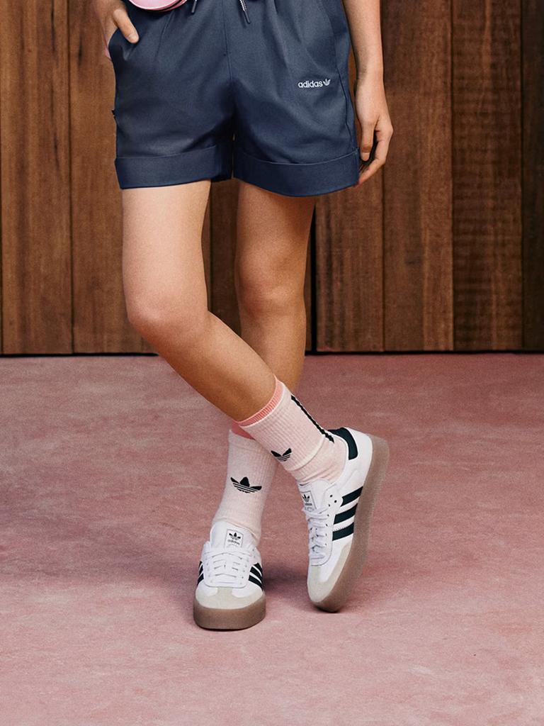 Adidas Scarpe T SAMBAE Scarpe Slip-on Versatili Scarpe De Xun Adidas Fantasia Quadrifoglio JI1349