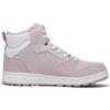 Anta High-Top Skateboard Shoes Women's Gray Pink White Sneakers