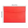 A4 Double Layer Leather Document Briefcase with Custom Logo