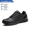 Cowhide Steel Toe Safety Shoes: Anti-Smash, Puncture, Acid & Alkali Resistant, Wear-Resistant, Solid Sole for Construction Work