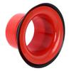 Bass Drum Enhancer ABS Sturdy Drum Bass Effect Amplifier with Port Hole Protector WP07 Red