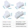 New Spliceable High Power Splitter Conductor Brass Universal Quick Terminal Block Fast Connector Electrical