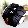 Truth Gate Black Arms Folding Umbrella Durable Portable Sun Umbrella Printing Travel Umbrella