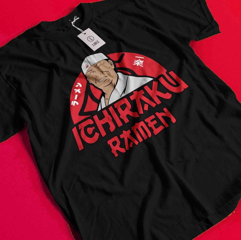 

Naruto Tshirt Itachi T-Shirt Jiraya Shirt Madara Kakashi Ramen Tee Kurama Sasuke AA402 L