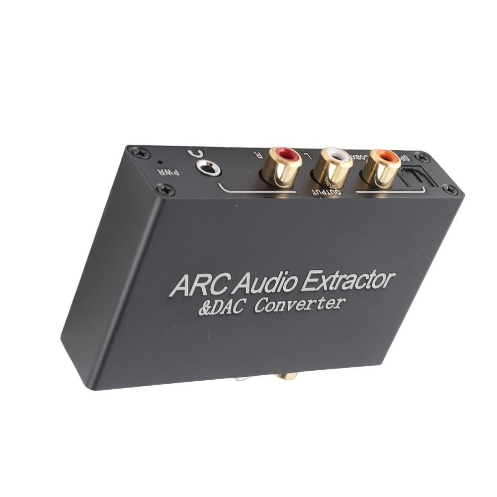 Supports ARC/ Optical/Coaxial Input Switching Digital Analog Sound Converter for PS4