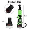 42V 3/8Inches 100N.m Right Angle Wrench Tool with 1/2 Battery Rechargeable Scaffolding Electric Wrench Cordless Ratchet