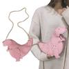 Chic PU Dinosaur Handbag Shoulder Bags Lightweight Crossbody Bag for Girls