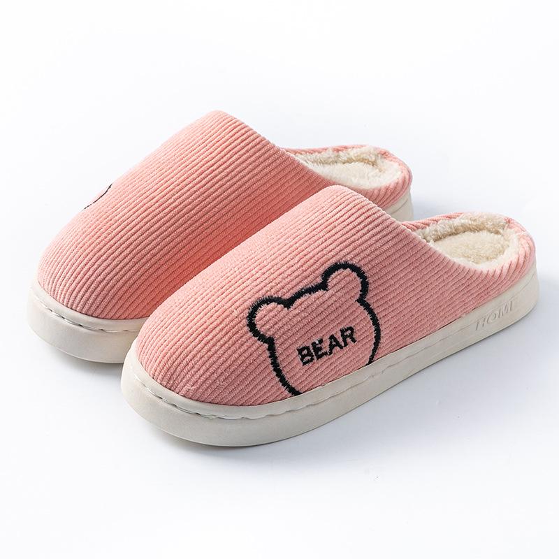 

Женские ретро клетчатые хлопковые тапочки - Новые теплые, нескользящие, на толстой подошве домашние туфли для осени и зимы 2025 36-37