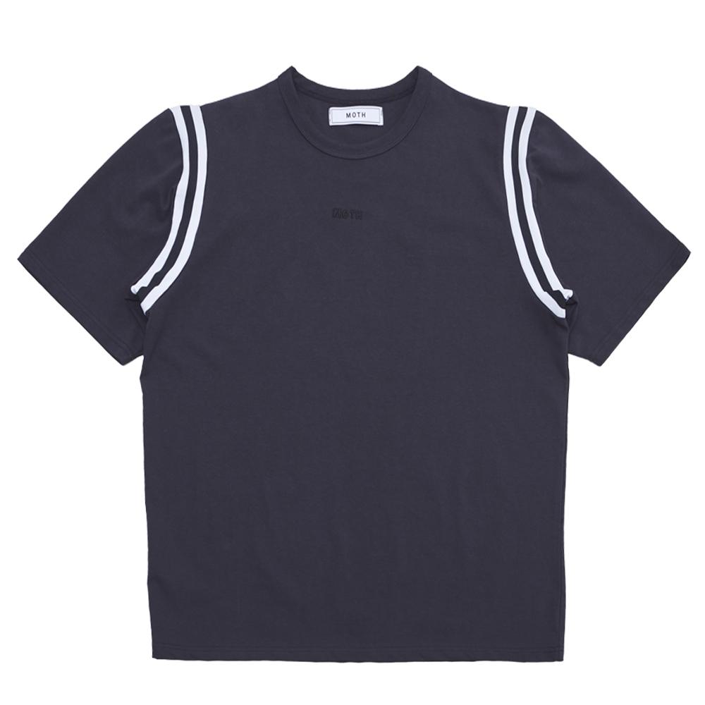 Moseu Lining Tape T-Shirt_Black