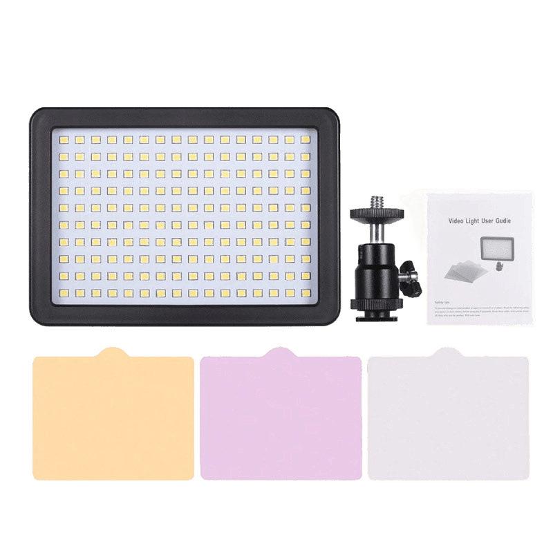 7VLOGLITE WS160 LED Fill Light for DSLR Photography and Interviews