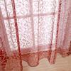 Bedruckter transparenter Voile Heimfenster Türteiler Drapierung Vorhang