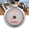 85mm GPS Tacho 0‑60KM H LCD-Anzeige Kilometerzähler mit einstellbarer Hintergrundbeleuchtung für Autos Boote 9‑32V DCWeiß