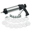 Stainless Steel Cookies Press Kit Included 7 Pipe Nozzle And 13 Cake Decoration Mould