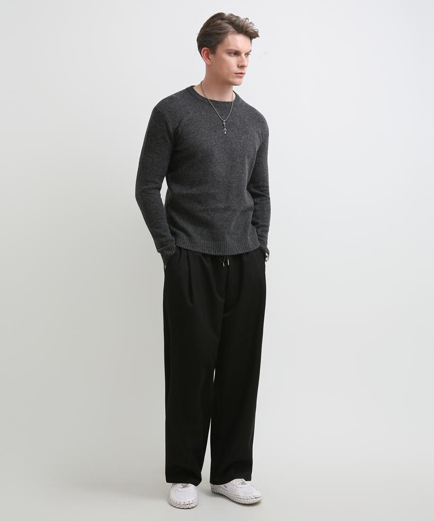Seuteulaikeu Modern Tr Relax Trousers (Black)
