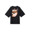 Nike T Shirts Men's Black Crew Neck Moderate Straight Fit FB9808-010