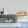 Swan Bull Figurines Tabletop Ornaments Art Crafts Couple Decor Modern Artwork Chinese Animal