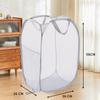 Large Capacity Foldable Laundry and Storage Basket for Clothes and Toys