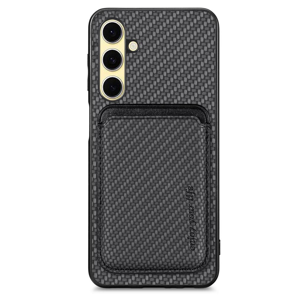 Pro Samsung Galaxy A26 5G Pouzdro Magnetický Odnímatelný Držák na Karty Kryt Zadní Strany Telefonu
