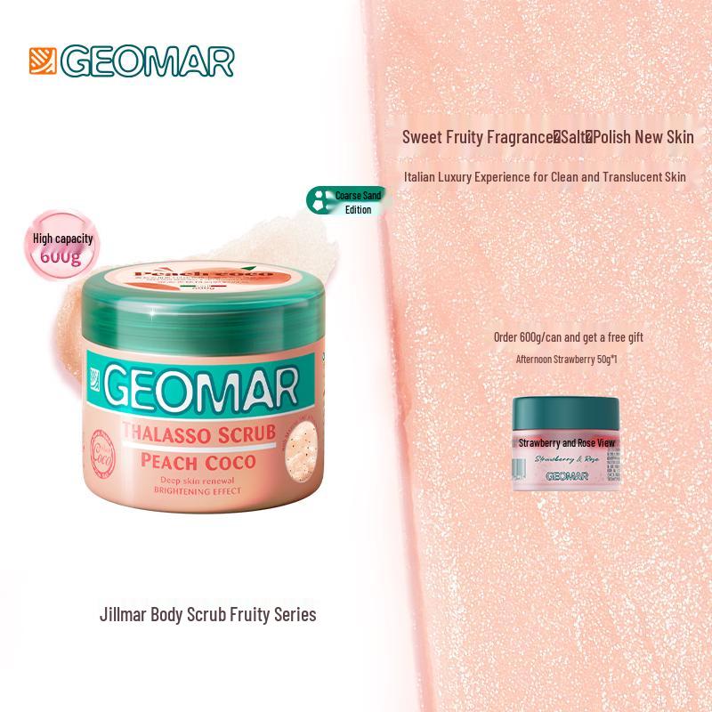 GEOMAR Peach Body Scrub 600g