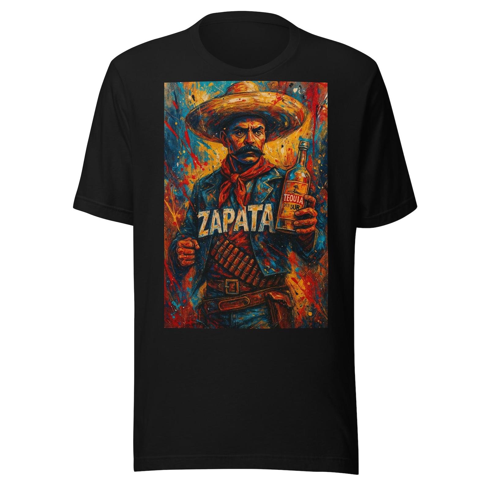 General Emiliano Zapata Viva Mexico Unisex t-shirt XL