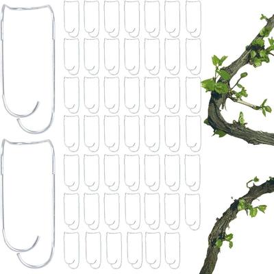 10 Stück Pflanzenverbindungs-Schnalle Gartenpfahl-Klammer Multifunktions-Pflanzenkäfig-Verbinder