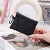 Canvas Mini Coin Purse Simple Zipper Storage Pouch Money Pocket Cute Wallet for Women Men Kids