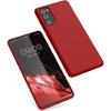 Coque - Samsung - Galaxy S20 FE - Silicone Souple - Rouge - Protection Anti-choc