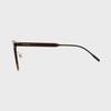 [WOMAN] Flat Bar Round Sunglasses - Brown HTB16