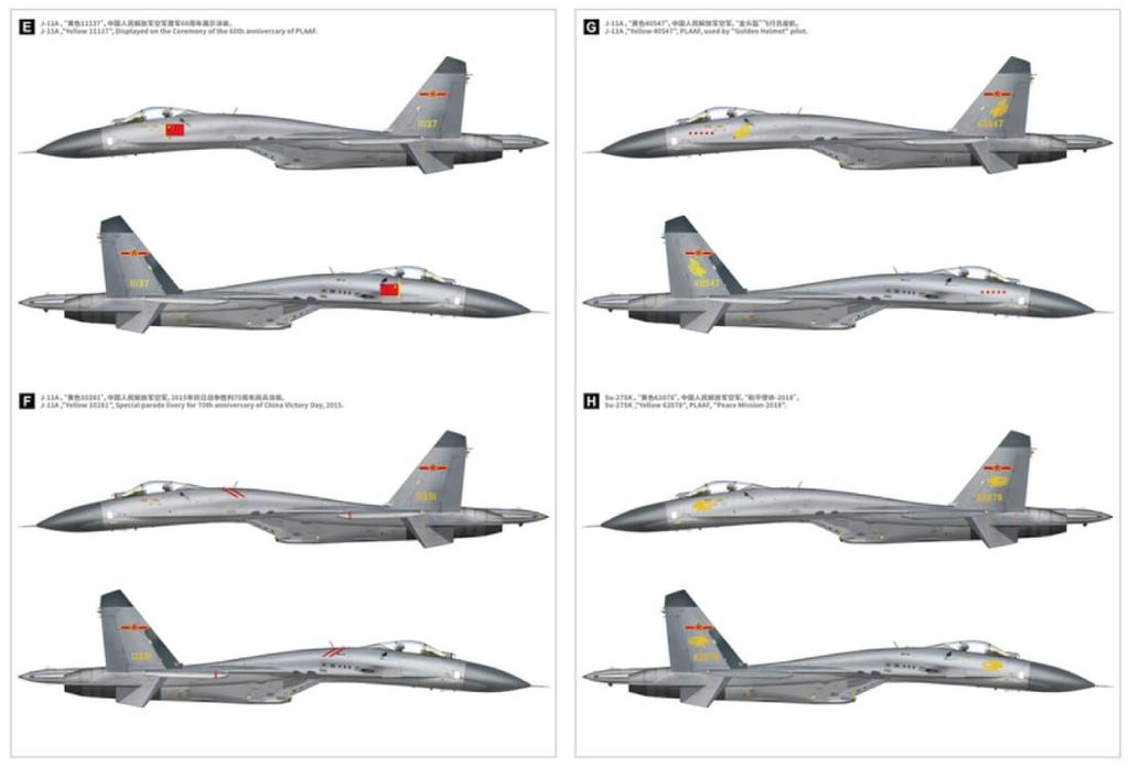 Great Wall Hobby 1/48 Scale Su-27 Flanker B China Air Force 30th Anniversary Plastic Model Kit S4818