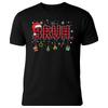 Funny Bruh Christmas Red Plaid Shirt For Teens Boys Xmas Pajama TShirt