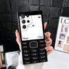 Funny Retro Callphone Soft Phone Case for Samsung Galaxy S26 S25 Edge S24 Ultra S23 Plus S22 S21 FE S20 Black Cover Back Shell