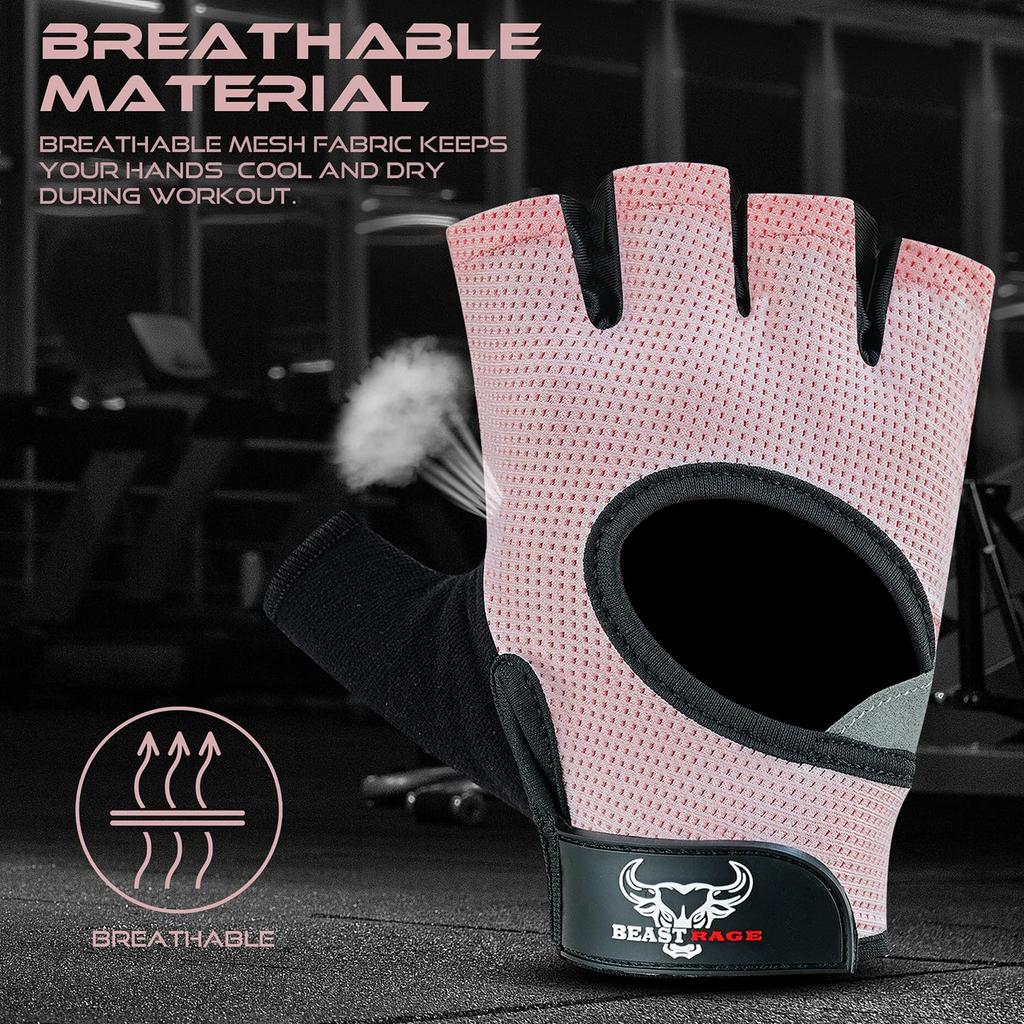 Beast Rage Training Gloves, Strong Grip Sports Gloves, For Strength