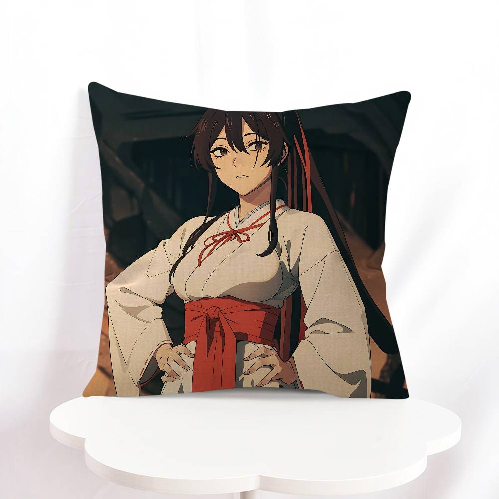 

Hells Paradise Pillow Cover For Bedroom Room And Living Room Sofa Decorative Cushion Cover 16x16Inch